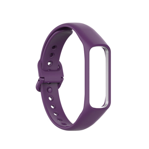 Silicone Strap, purple, without a watch, 3/4 front view