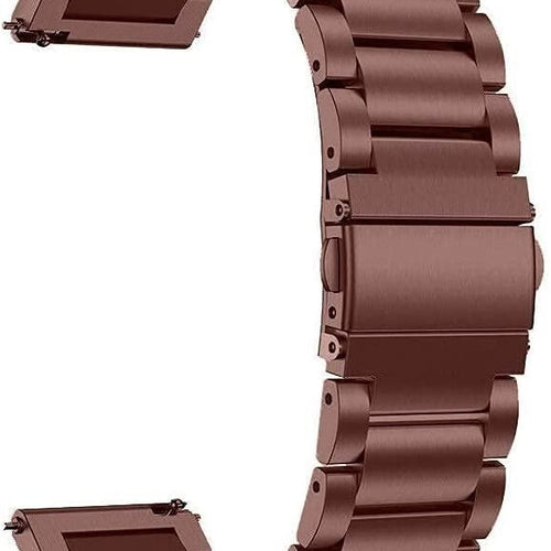 Garmin Approach S44 Stahlarmband (Bronze-Braun)