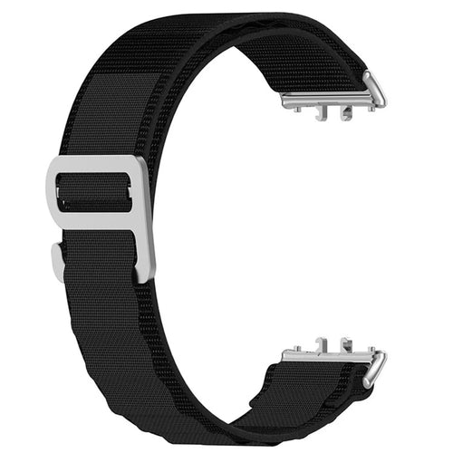 Samsung Galaxy Fit 3 Alpine Nylonarmband (Schwarz)
