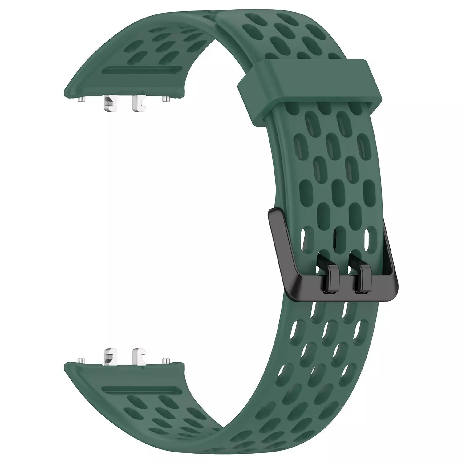 Samsung Galaxy Fit 3 Silikonarmband mit Löchern (Grün)