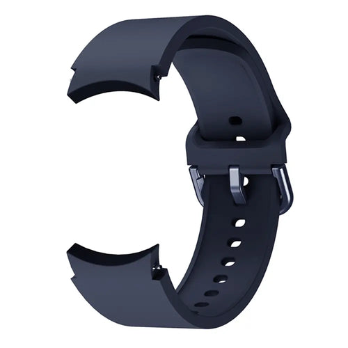 Samsung Galaxy Watch 4 - 44mm Silikon Schnallenarmband (Dunkelblau)