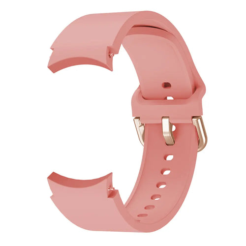 Samsung Galaxy Watch 5 - 40mm Buckled Silicone Strap (Pink)