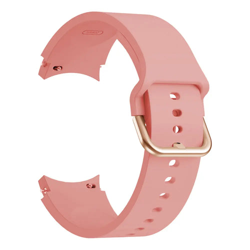 Samsung Galaxy Watch 5 - 40mm Buckled Silicone Strap (Pink)