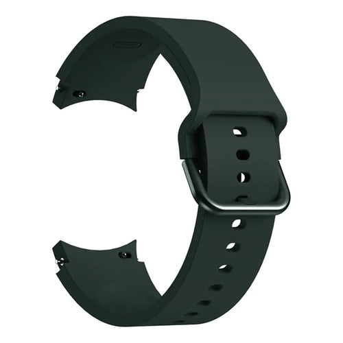 Samsung Galaxy Watch 6 - 40mm Silikon Schnallenarmband (Dunkelgrün)