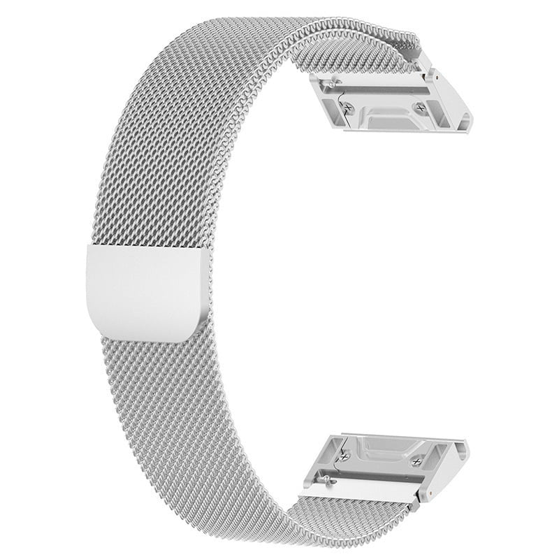 Garmin Tactix 8 - 51mm Milanese Strap (Silver)
