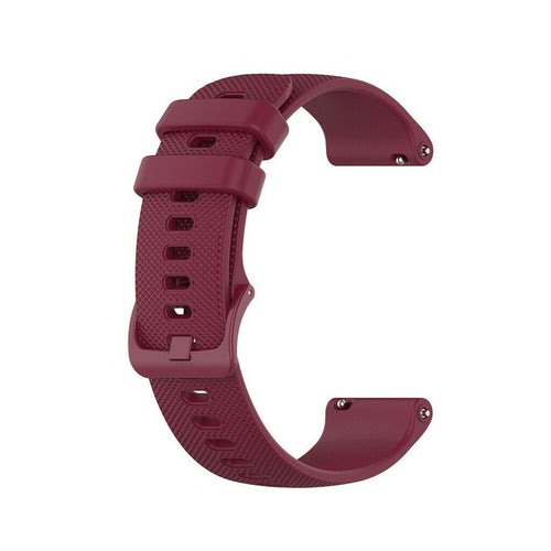 Huawei Watch GT 7 - 41mm Silicone Strap (Dark Red)