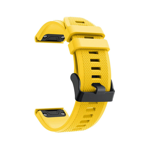 Garmin Tactix 8 - 47mm Silikonarmband (Gelb)