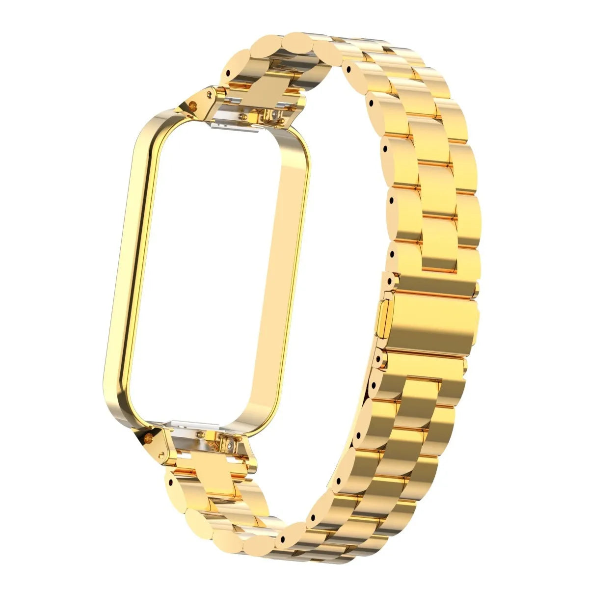 Steel Strap, gold, without a watch, 3/4 front view