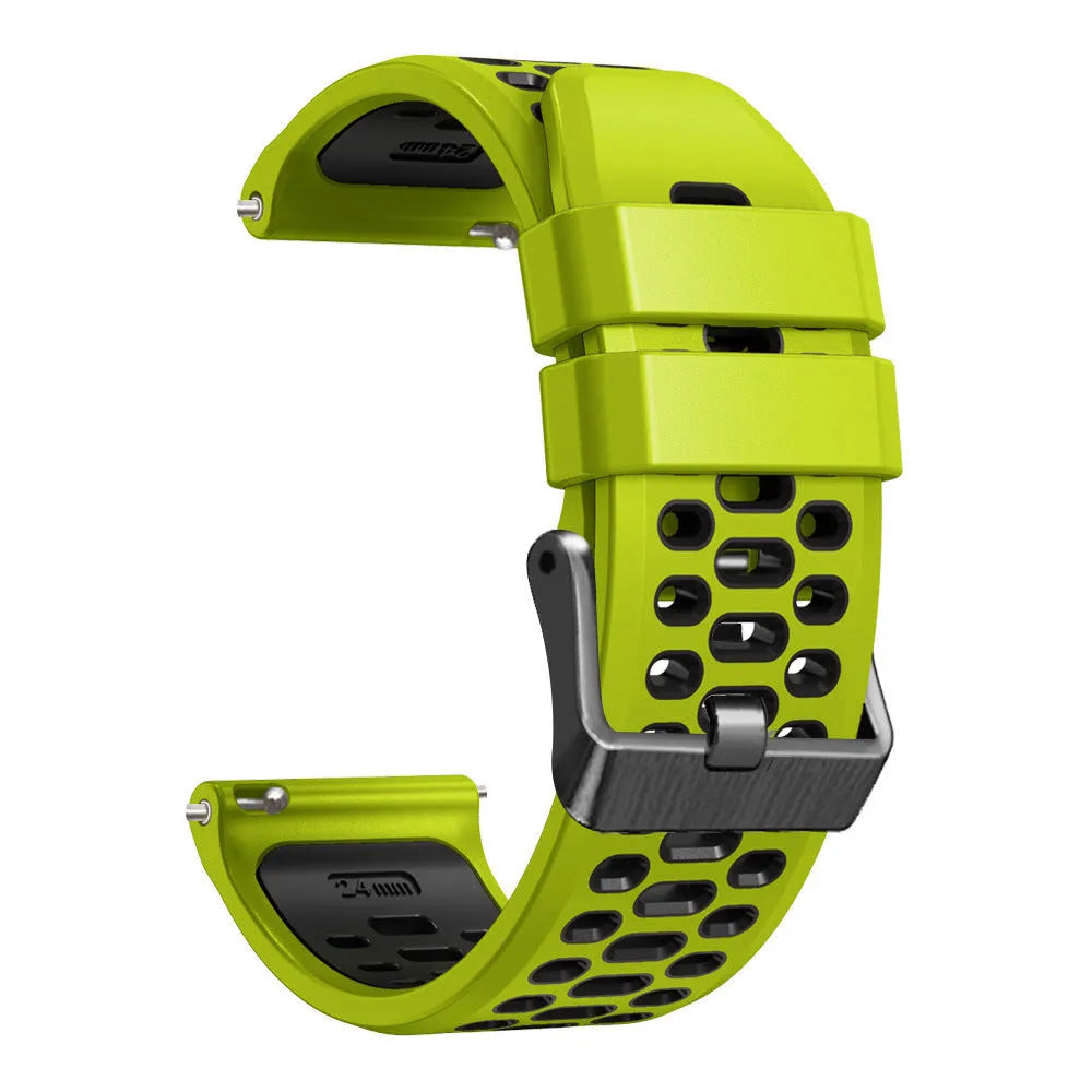 Coros Apex 4 - 46mm Sport Schnallenarmband (Limette/Schwarz)