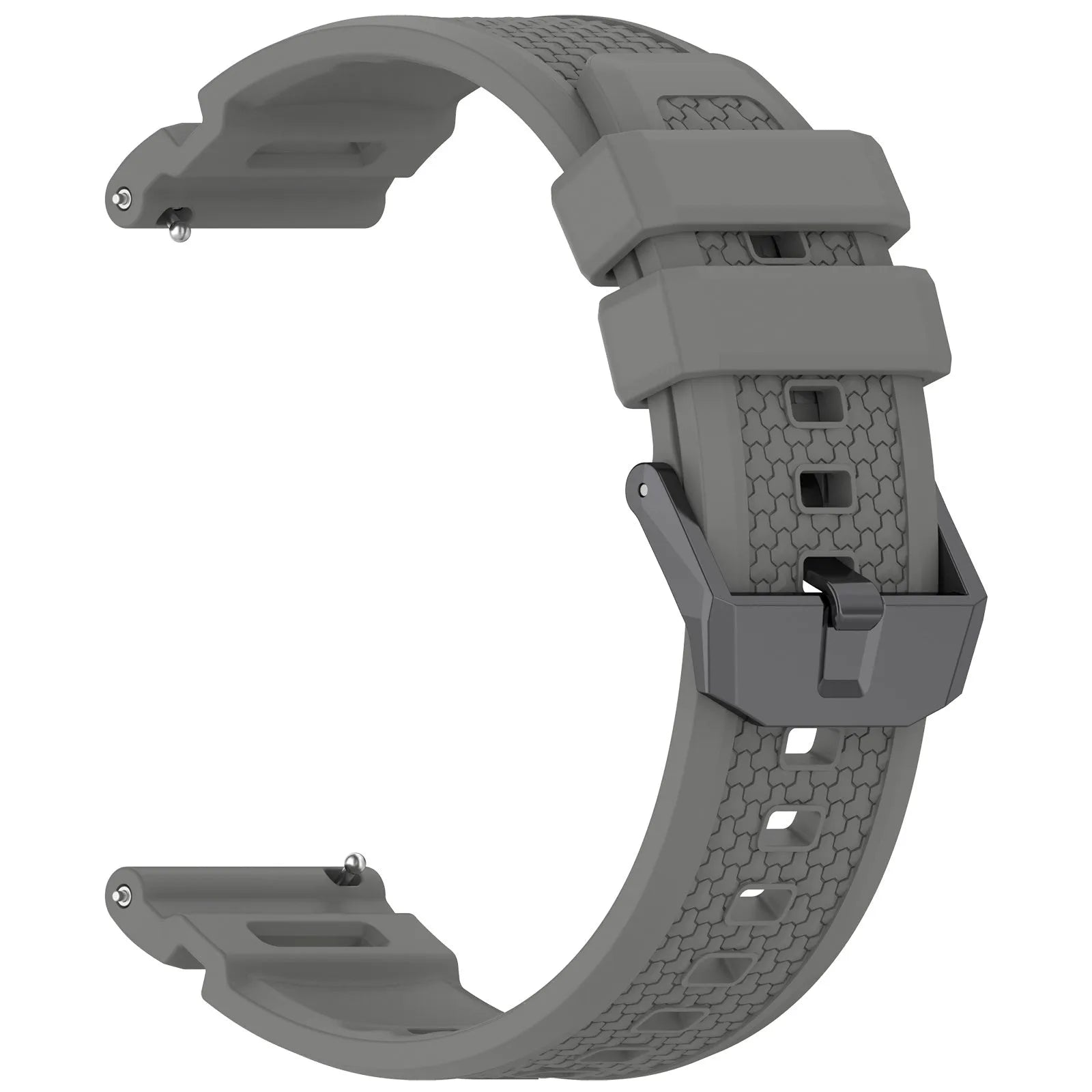 Coros Nomad Silikonarmband (Grau)