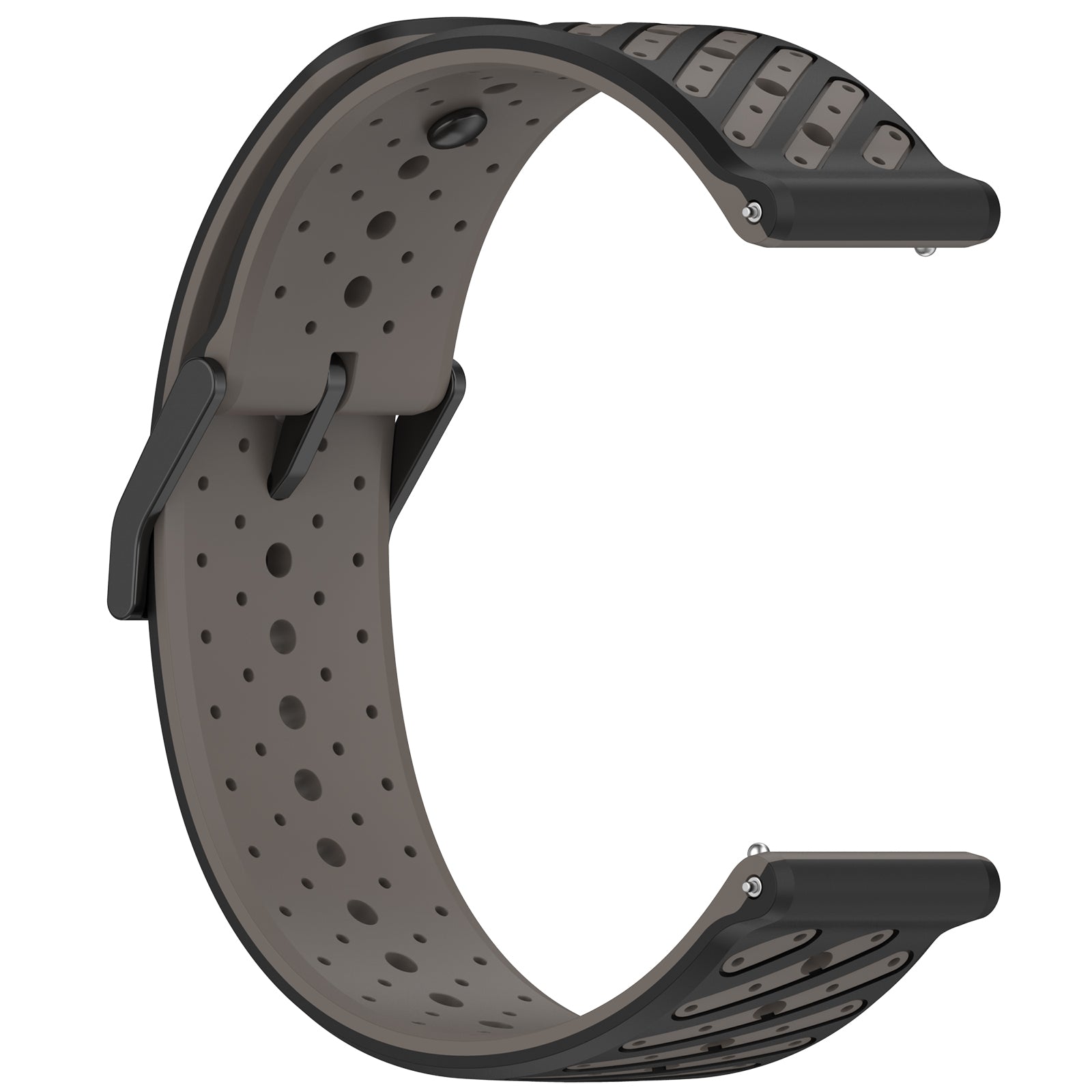 Samsung Gear S3 Striped Silicone Strap (Grey)