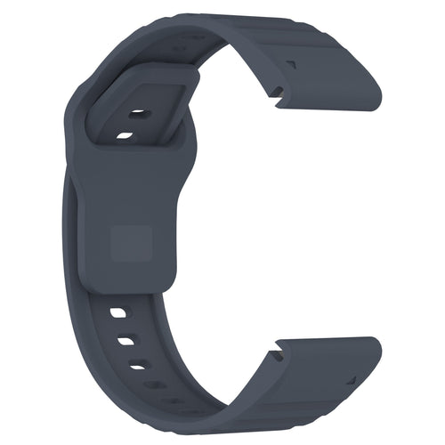 Garmin Instinct Outdoor Silicone Strap (Grey-Blue)