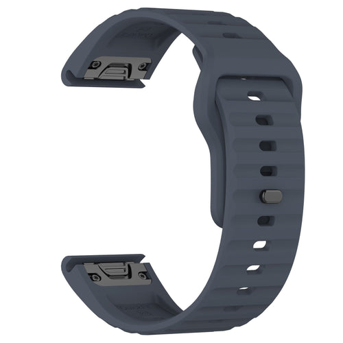 Garmin Forerunner 970 Outdoor Silikonarmband (Graublau)