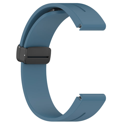 Garmin Tactix 7 D-Buckle Silicone Strap (Grey-Blue)