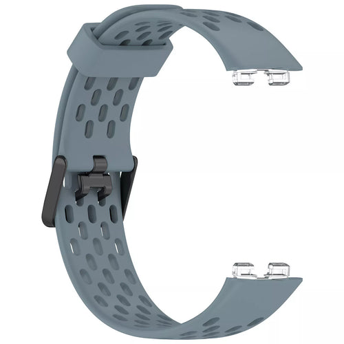 Huawei Band 9 Silikon-Air-Armband (Graublau)