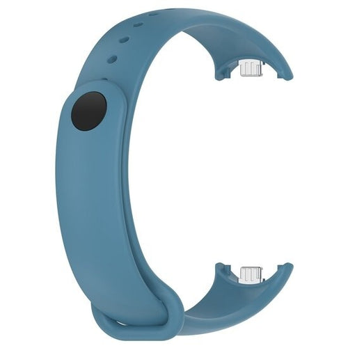 Xiaomi Smart Band 10 Silikonarmband (Grau/Blau)