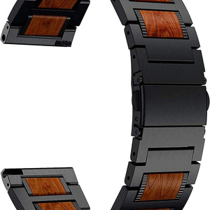 CMF Watch Pro 2 Holz-/Stahlarmband (Schwarz)