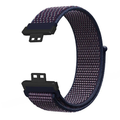 Nylon Strap, indigo, without a watch, 3/4 front view
