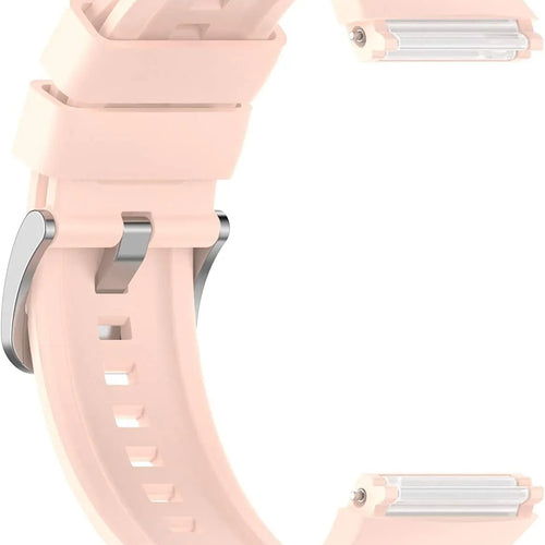 Silicone Strap, light pink, without a watch, 3/4 front view