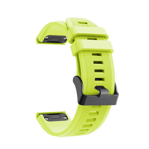 Silicone Strap, light green, without a watch, 3/4 front view