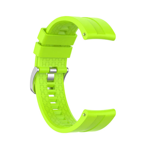 ICE Smart TKS Rectangular 1.41 Silicone Strap 'Extreme' (Lime)