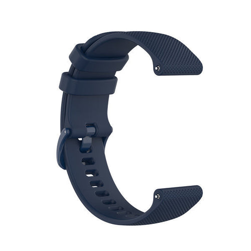 Huawei Watch GT 7 - 46mm Premium Silicone Strap (Dark Blue)