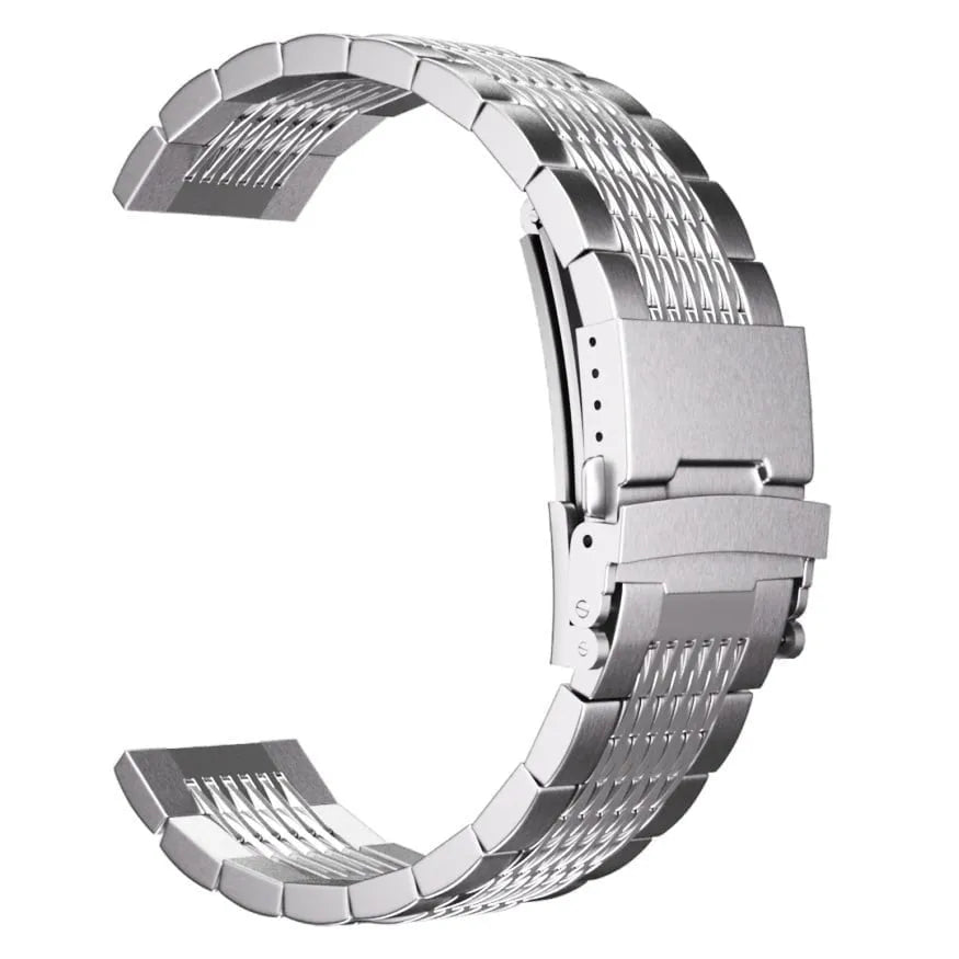 Oppo Watch X2 luxus Stahlgliederarmband (Silber)