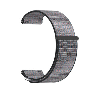Universal 24mm Nylonarmband (GrauBlau)