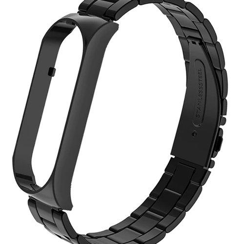 Steel Strap, black, without a watch, 3/4 front view