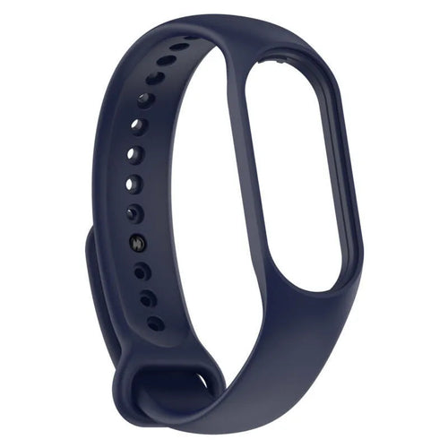 Silicone Strap, dark blue, without a watch, 3/4 front view