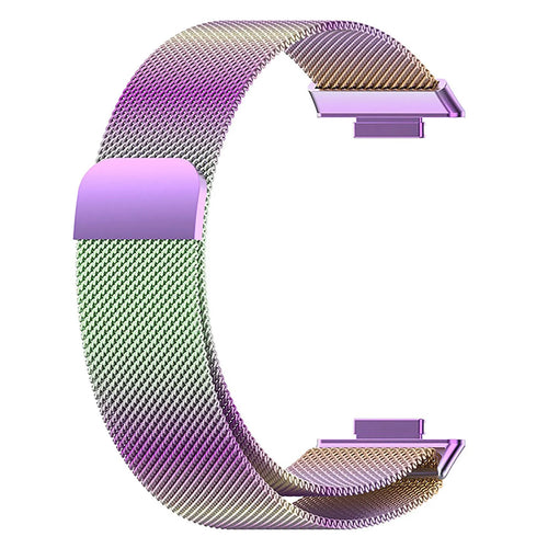 Milanese Strap, rainbow, without a watch, 3/4 front view