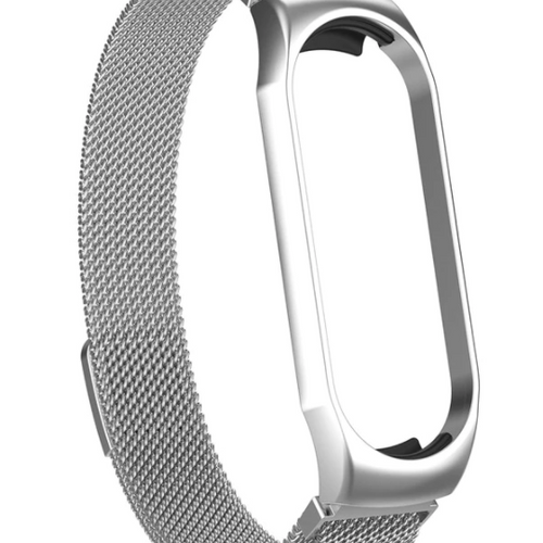 milanees-bandje-xiaomi-mi-band-3-4-zilver