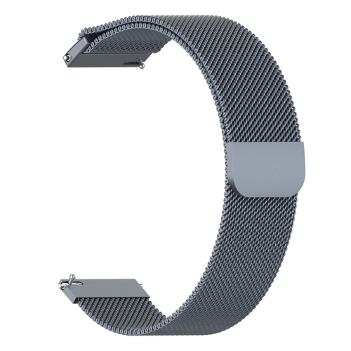 Milanese Strap, space grey, without a watch, 3/4 front view