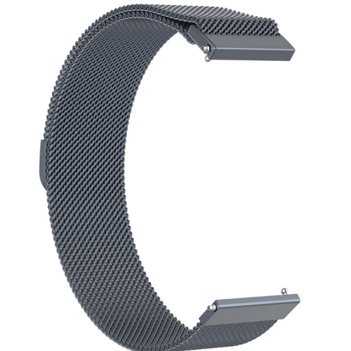 Milanese Strap, space grey, without a watch, 3/4 front view