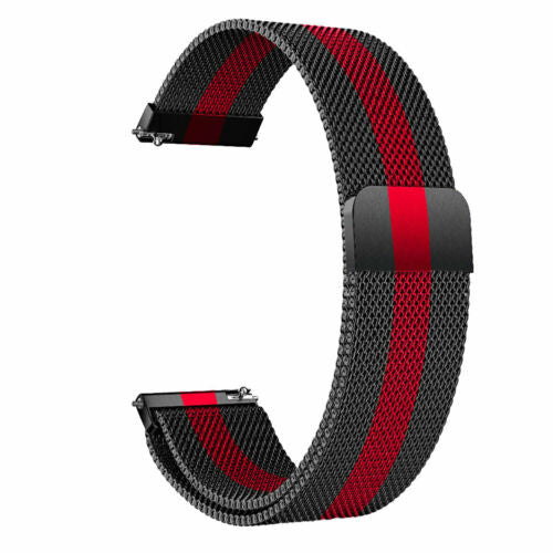 Amazfit Bip 6 Milanese Armband (Schwarz/Rot)