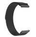 Uhrenarmband 22mm Milanese - Schnellverschluss (Schwarz)