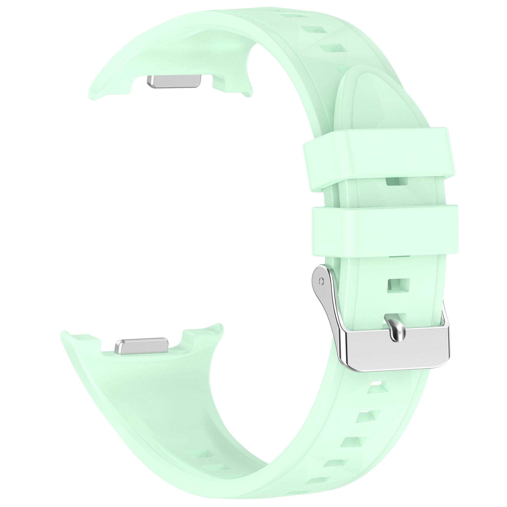 Samsung Galaxy Watch 9 - 44mm Silikonarmband in Diamantoptik (Mintgrün)