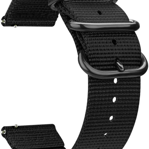 Amazfit GTR Mini Nylon Buckle Strap (Black)