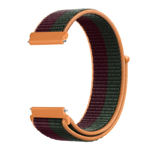 Coros Apex 46mm Nylon Strap (Dark Cherry)