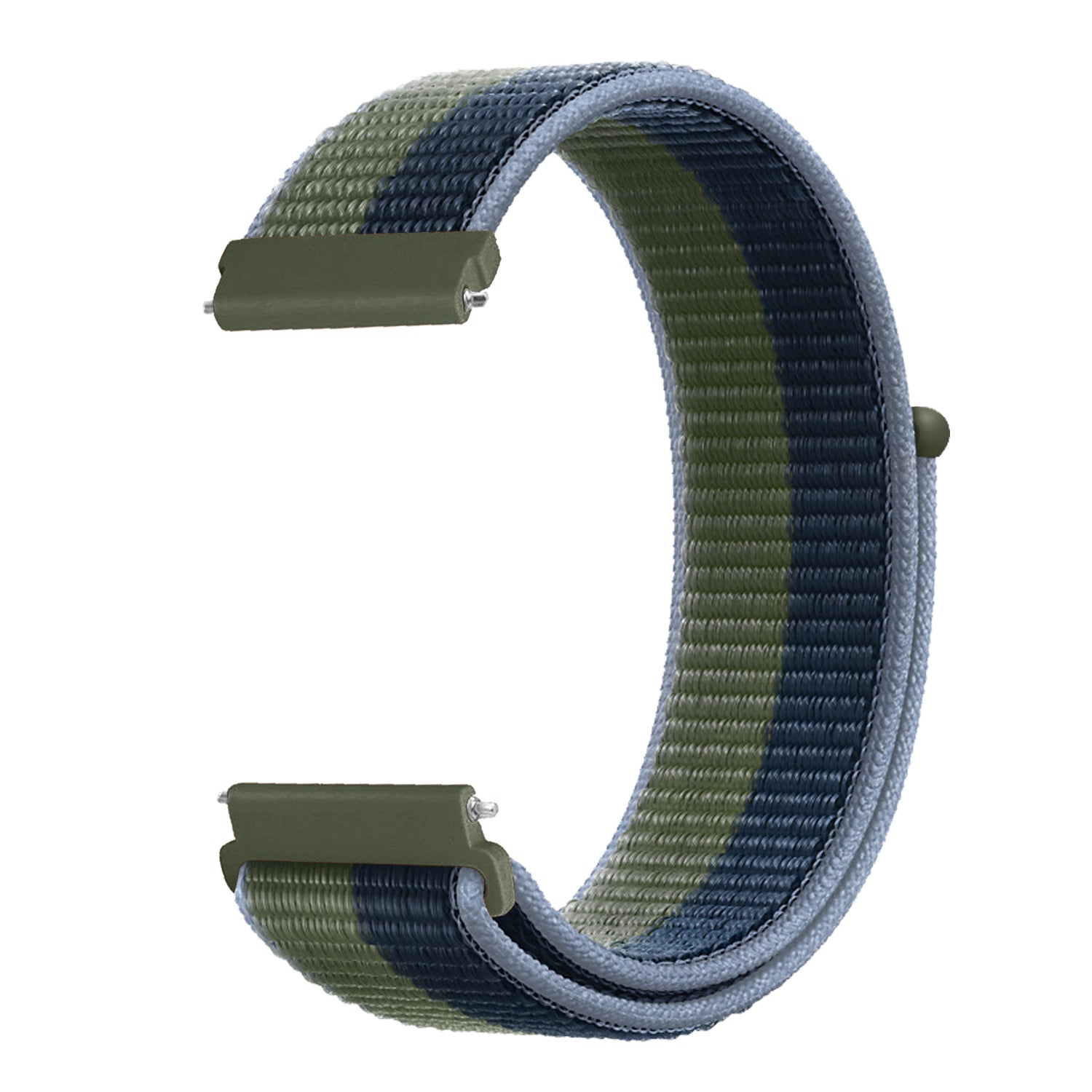 Huawei Watch GT 4 - 46mm Nylonarmband (Moosgrün)