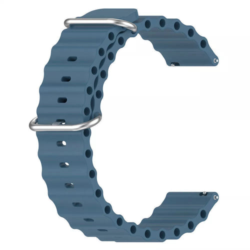 Huawei Watch GT 5 Pro - 46mm Ocean Armband (Graublau)