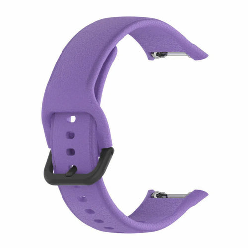 Silicone Strap, purple, without a watch, 3/4 front view