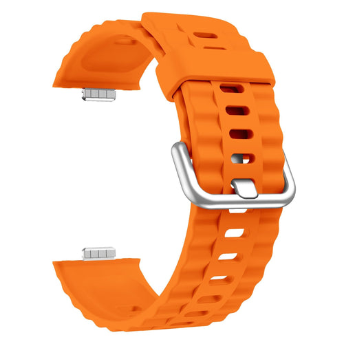 Huawei Watch Fit 5 Silikonarmband 'Classic' (Orange)