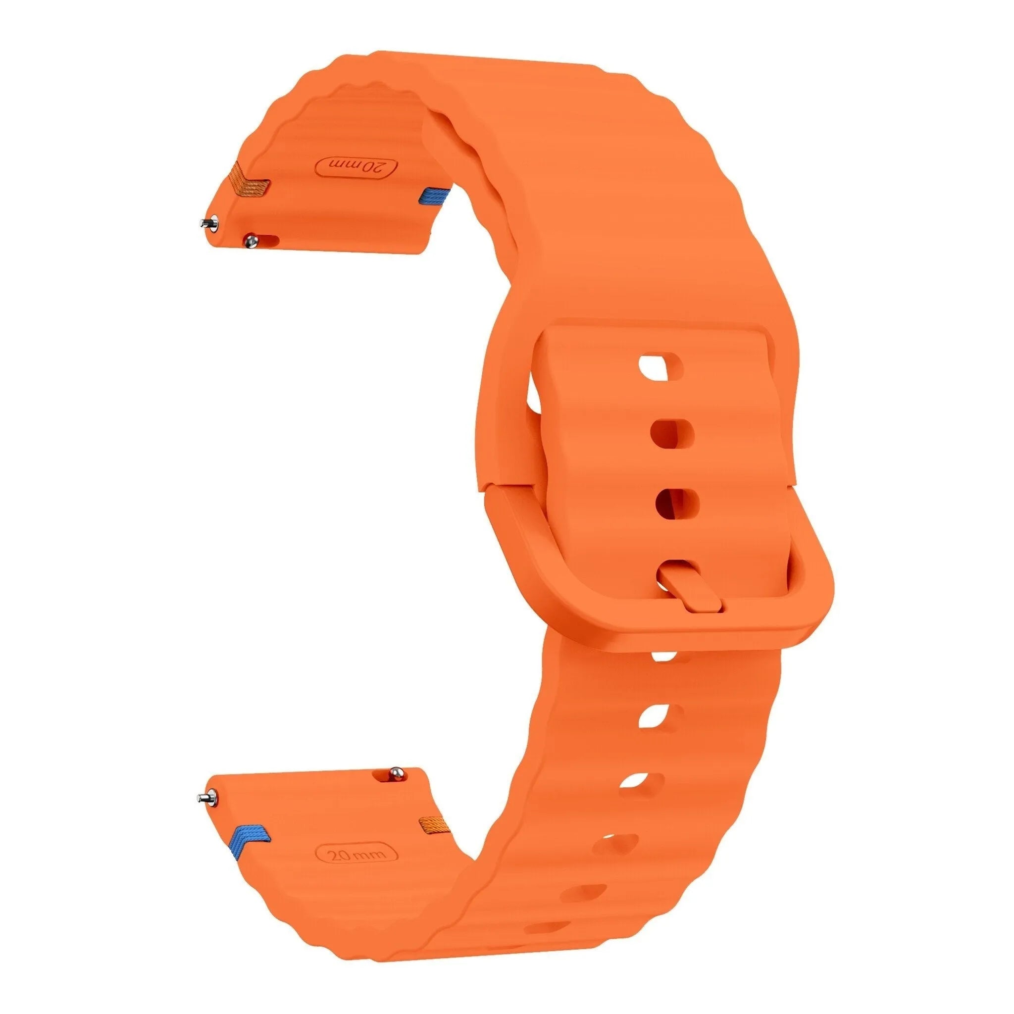 Suunto Race (s) Wellen -Silikonarmband (orange)