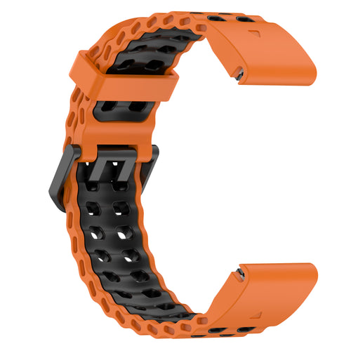 Garmin Approach S60 Wave Sport Strap (Orange/Black)