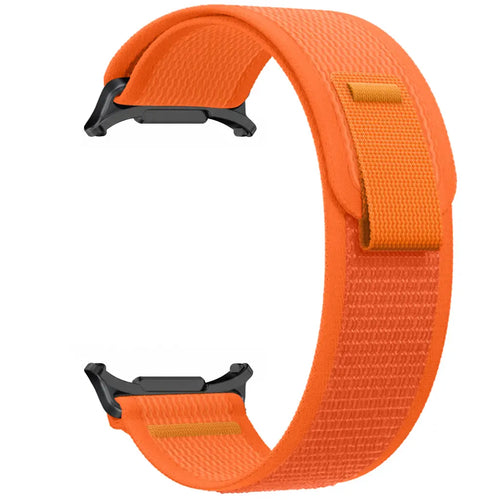 Trail Nylon Strap, orange, without a watch, 3/4 front view