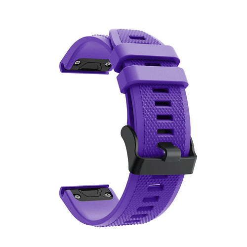 Garmin Tactix 8 - 47mm Silikonarmband (Violett)
