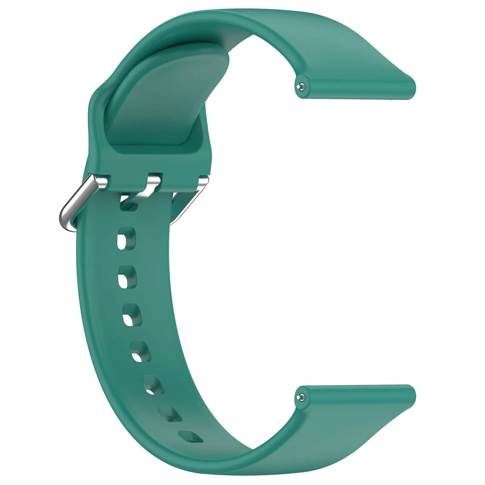 Coros Apex 4 - 46mm Silikon Schnallenarmband (Tannengrün)