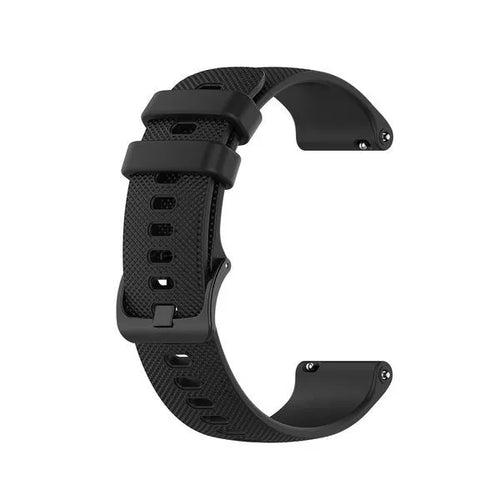 OnePlus Watch 3 luxus Silikonarmband (Schwarz)