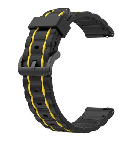 Amazfit Bip U (Pro) Schnalle Sportarmband (Schwarz/Gelb)